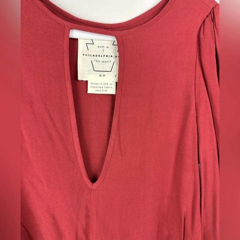Free People Beck Mini Dress Tunic Size XS NEW